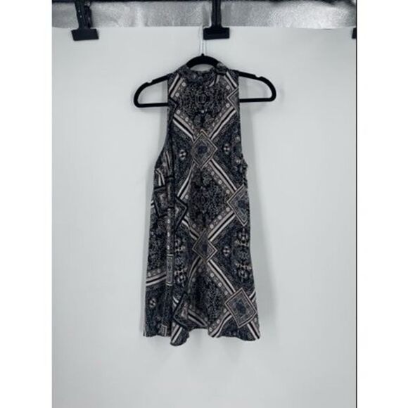 Free People Beaux Slip Dress in Scarf Print small - Picture 2 of 15